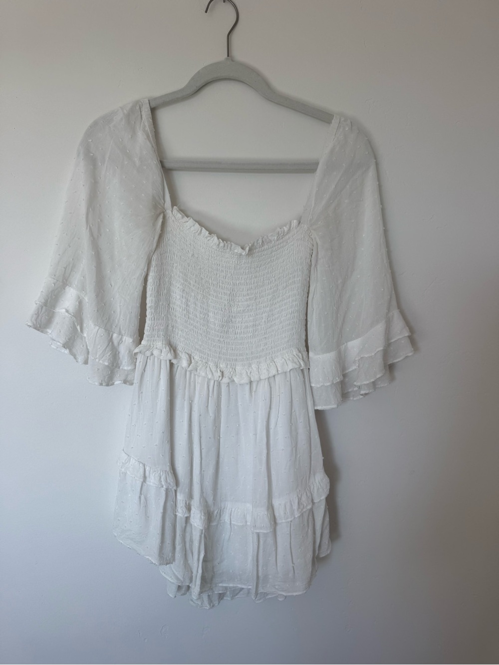 Blue Life white mini dress